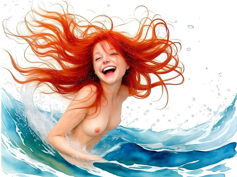 La bella rossa III - The beautiful redhead III by DeVerviersBelgium