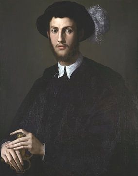 Portret van een jongeman, Bronzino