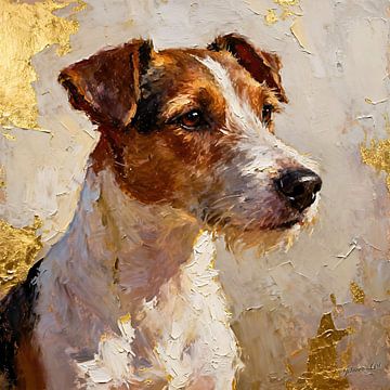 Terrier Russell sur Johannas Art Creations
