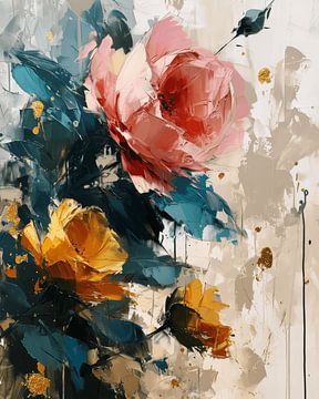 Abstracte rozen van Studio Allee