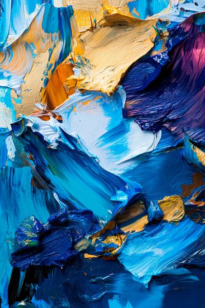 Lebhafte Farben im Ozean-Rausch von Poster Art Shop