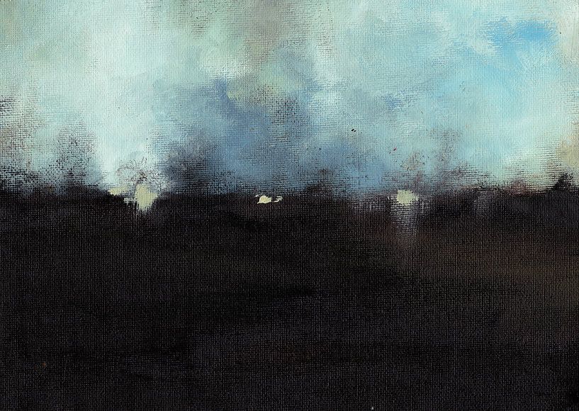 Dunkle Landschaft 2 von Maria Kitano