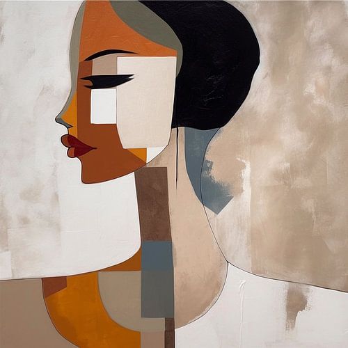 Simplicité élégante : dessin au trait abstrait