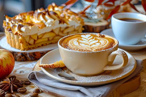 kop koffie of cappuccino