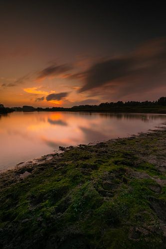 Coucher de soleil coloré. sur Rick Ermstrang