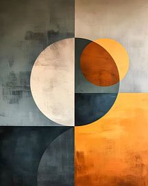 Minimal Rond van But First Framing