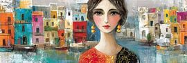 Mediterranean Region | A Touch of the Mediterranean at Home by Abstract Painting