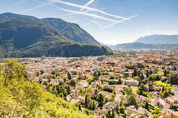 Uitzicht over Bolzano van ManfredFotos