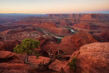 Dead Horse Point at Sunrise by Martin Podt