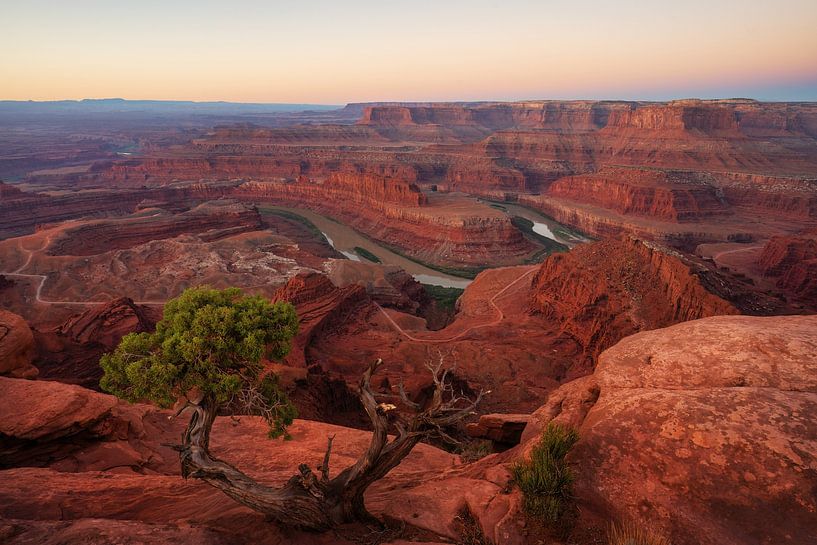 Dead Horse Point at Sunrise by Martin Podt