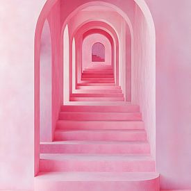 Roze Dromen: De Trap naar Betovering van But First Framing