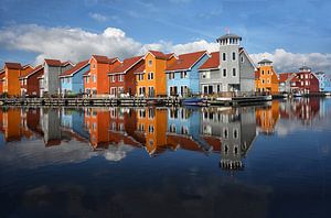 COLORFUL HOUSES van Ria de Heij