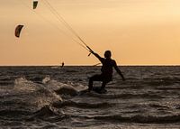 Zonsondergang Brouwersdam Nederland