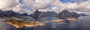 Lofoten Panorama Norwegen