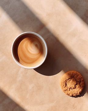 Kaffee und Kuchen minimalistich von Studio Allee