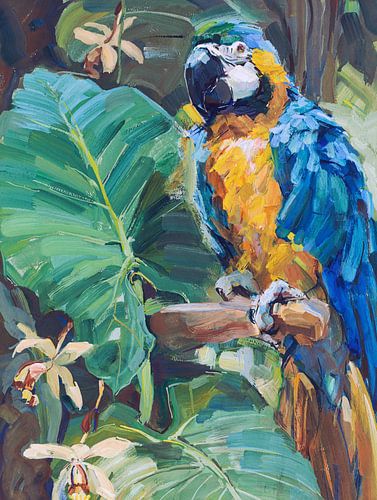Papegaai, Carl Fahringer, 1916