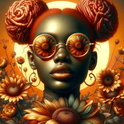 Golden flower