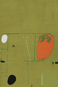 Only the Mango is Awake in the Living Room by zero plus