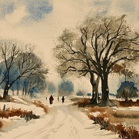 Aquarelle partie 214 sur Tania Perneel