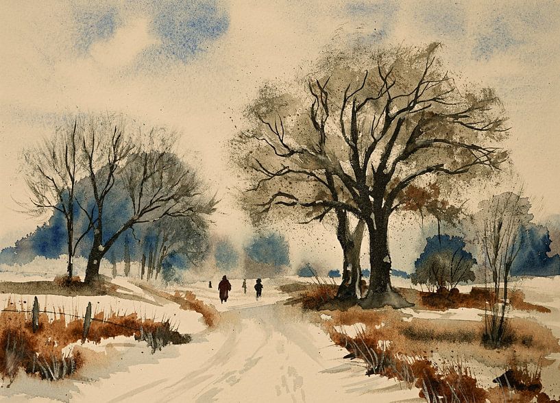 Aquarell Teil 214 von Tania Perneel