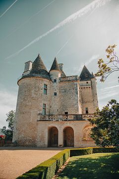 Sonniges Schloss in der Natur von Matthias Verfaille