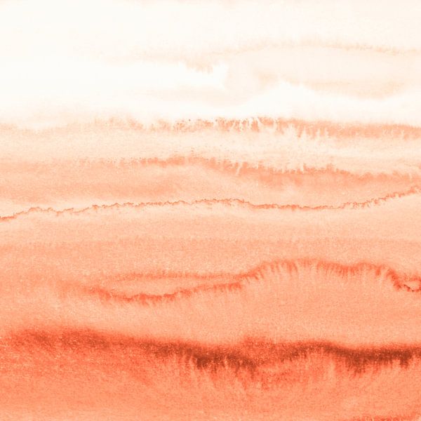 Within the Tides Blooming Dahlia Peach by Monika Strigel