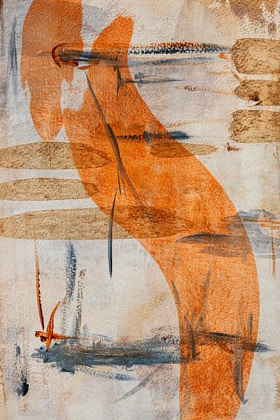 Orange banana van Ilse Leijtens
