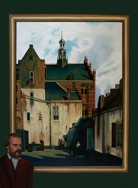 Jan Weissenbruch Painting of Culemborg by Paul Meijering