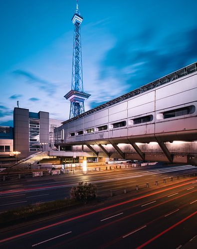s Nachts bij de radiotoren en ICC Berlijn