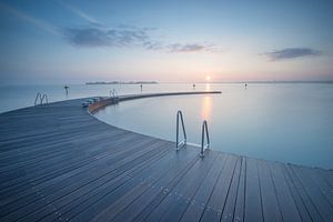 Steiger aan het Veluwemeer van Elroy Spelbos Fotografie