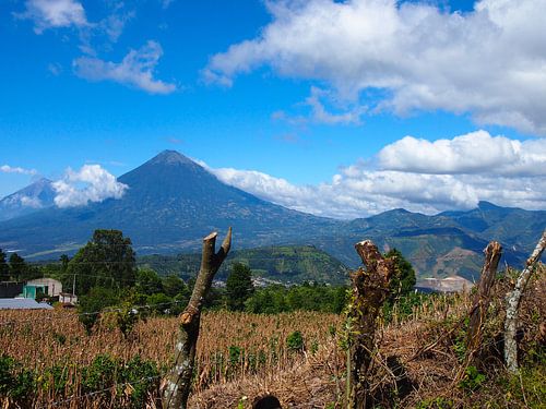 Vulkan in Guatemala