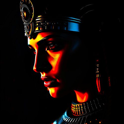 Radieuse Majesté Cléopâtre