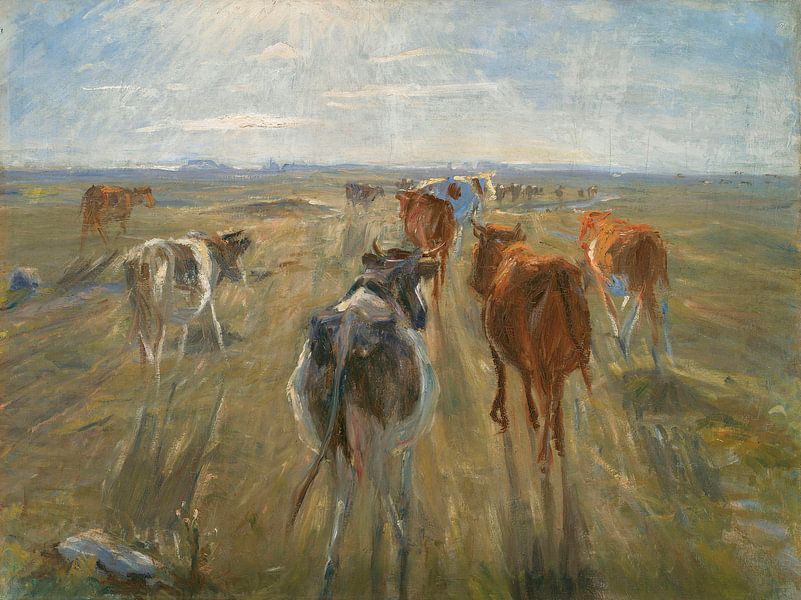 Lange Schatten. Rinder auf der Insel Saltholm, Theodor Philipsen von Meesterlijcke Meesters