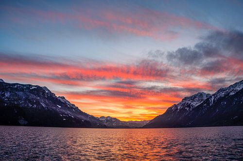 Sonnenuntergang Brienzersee