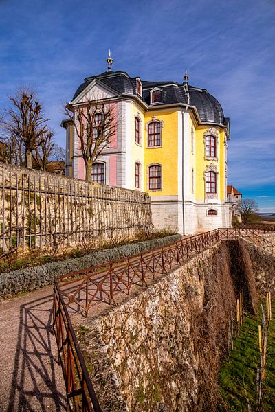 Voorjaarswandeling door de prachtige Saale vallei bij Dornburg-Camburg - Thüringen - Duitsland van Oliver Hlavaty