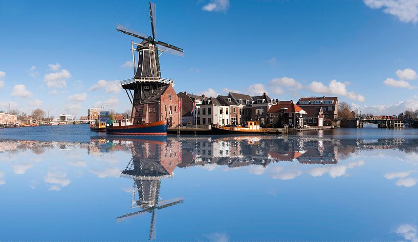 Le moulin à vent Adriaan à Haarlem par Brian Morgan