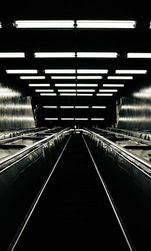 Escalator du Métro d’Helsinki
