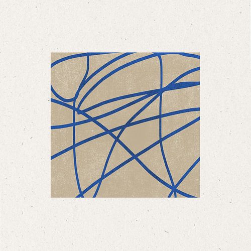 Blue Web Dance by THE MIUUS STUDIO