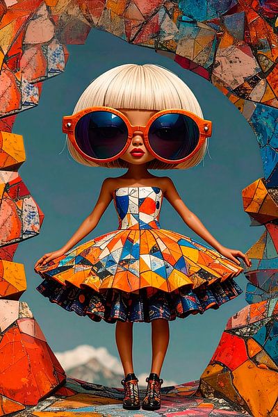 Modepopje... van Ans Bastiaanssen