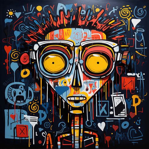 Abstracte Graffiti Kunst