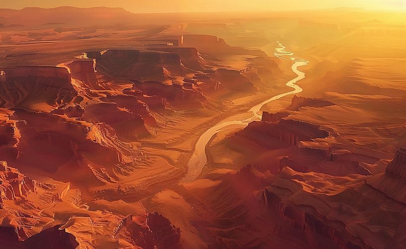 Top in een gewaad van licht van fernlichtsicht