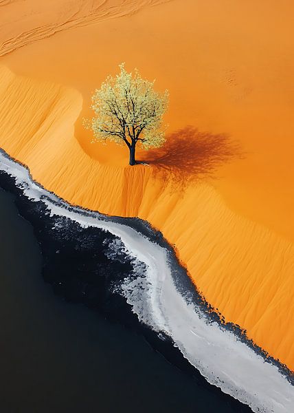 Baum in der goldenen Düne von HyggeHavn