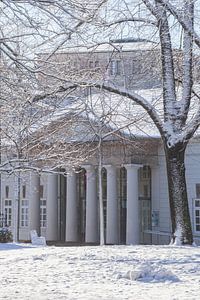 Verschneites Gerhard-Marcks-Haus 