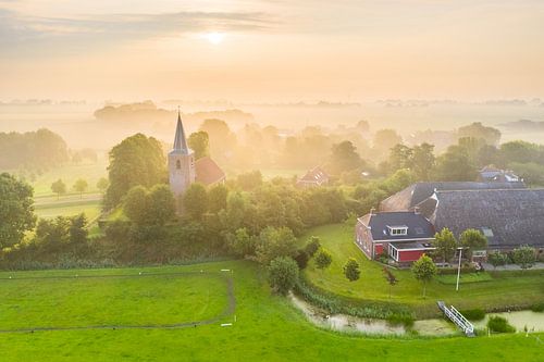 Sonnenaufgang über Eenum