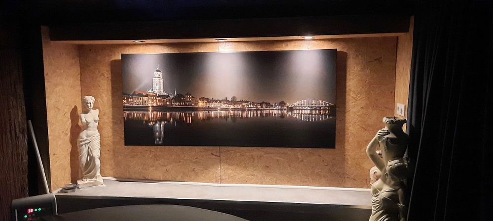 Skyline Deventer de nuit par Hans Brasz