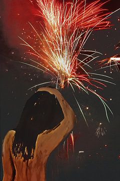 Akt - Das Feuerwerk von Christine Nöhmeier