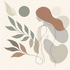 Chuchotement des feuilles sur Marion Tenbergen