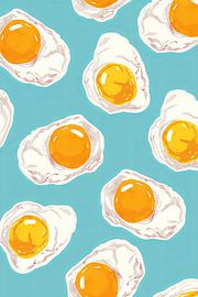 Oeuf au plat sur Poster Art Shop