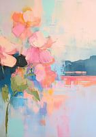 Moderne minimalistische Blume