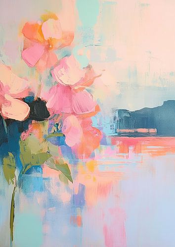 Modern minimalistische Bloem